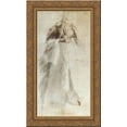 thumbnail image 1 of Unfinished Study 16x24 Gold Ornate Wood Framed Canvas Art by Grunewald, Matthias, 1 of 2