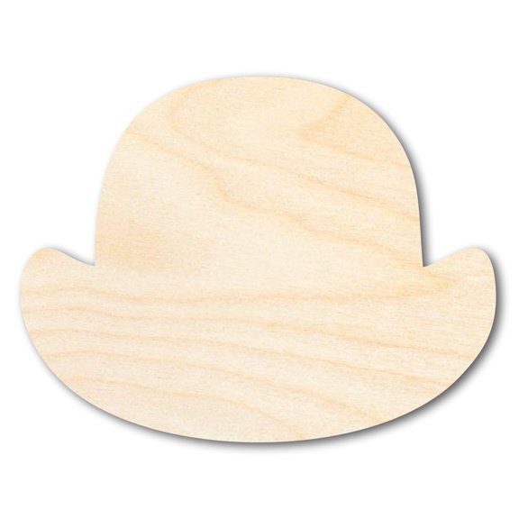 Unfinished Top Hat Shape | DIY Craft Cutout 24" / 1/4"