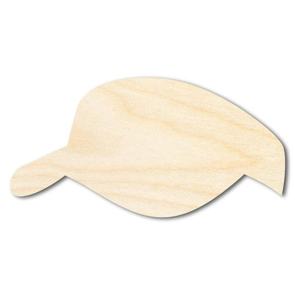 Unfinished Visor Hat Silhouette 7" / 1/2"