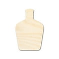 thumbnail image 1 of Unfinished Whisky Bottle Silhouette 20" / 3/4", 1 of 3