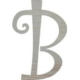 thumbnail image 1 of Unfinished Wood 18'' Curlz Letter B, Blank Alphabet Craft, 1 of 1