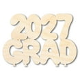 thumbnail image 1 of Unfinished Wood 2027 Grad Shape 46" / 3/4", 1 of 3