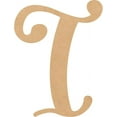 thumbnail image 1 of Unfinished Wood 4'' Casking Cream Letter I, Craft Wall Hanging, 1 of 3