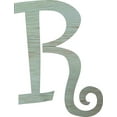 thumbnail image 1 of Unfinished Wood 5'' Curlz Letter R, Wall Hanging, 1 of 1