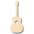 thumbnail image 1 of Unfinished Wood Acoustic Guitar Silhouette - Craft- up to 46" DIY 16" / 1/8", 1 of 3