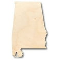thumbnail image 1 of Unfinished Wood Alabama Shape - State - Craft - up to 46" DIY 20" / 1/8", 1 of 3
