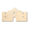 thumbnail image 1 of Unfinished Wood Alamo Shape - Texas - Craft - up to 46" DIY 16" / 1/4", 1 of 3