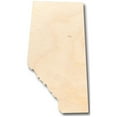 thumbnail image 1 of Unfinished Wood Alberta Shape - Canada - Craft - up to 46" DIY 12" / 1/2", 1 of 3
