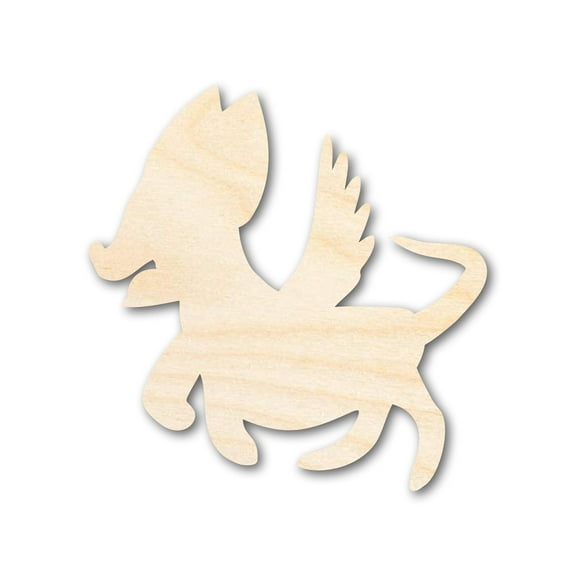 Unfinished Wood Alebrije Shape | DIY Craft Cutout | up to 46" DIY 10" / 1/8"