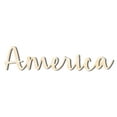 thumbnail image 1 of Unfinished Wood America Script 10" / 1/2", 1 of 3