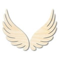 thumbnail image 1 of Unfinished Wood Angel Wings Shape - Craft - up to 46" 30" / 3/4", 1 of 5