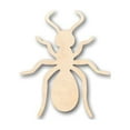 thumbnail image 1 of Unfinished Wood Ant Shape - Insect - Animal - Wildlife - Craft - up to 46" DIY 3" / 1/4", 1 of 3