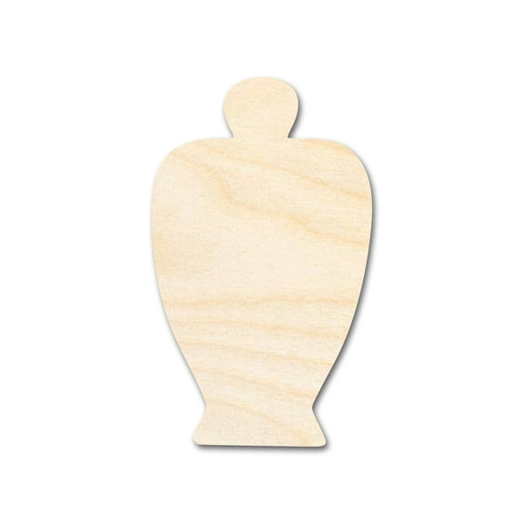 Unfinished Wood Apothecary Perfume Bottle Shape - Craft - up to 46" 18" / 1/4"