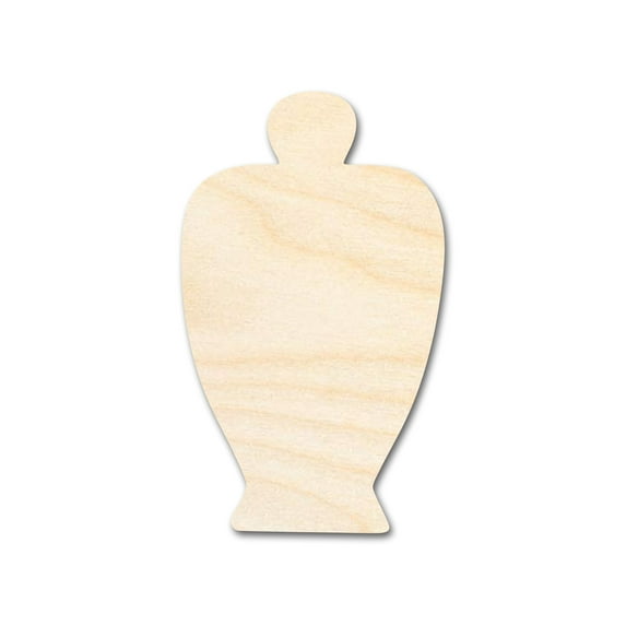 Unfinished Wood Apothecary Perfume Bottle Shape - Craft - up to 46" 30" / 3/4"