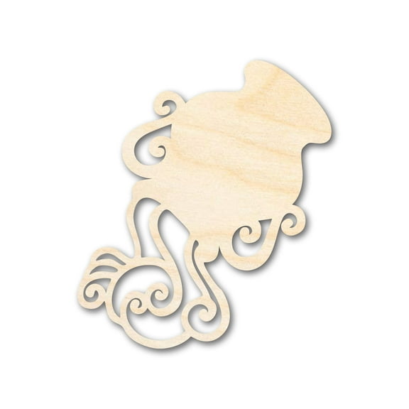 Unfinished Wood Aquarius Water Pitcher Shape - Zodiac Craft - up to 46" 18" / 1/4"