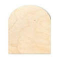 thumbnail image 1 of Unfinished Wood Arch Shape - Craft - up to 46" DIY 14" / 1/2", 1 of 3