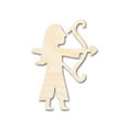 thumbnail image 1 of Unfinished Wood Archer Shape - Craft - up to 46" 36" / 1/2", 1 of 5