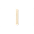 thumbnail image 1 of Unfinished Wood Arial Letter I Shape - Craft - up to 46" DIY 7" / 1/8", 1 of 3
