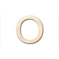 thumbnail image 1 of Unfinished Wood Arial Letter O Shape - Craft - up to 46" DIY 20" / 1", 1 of 3