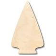thumbnail image 1 of Unfinished Wood Arrowhead Shape - Craft - up to 46" DIY 6" / 1/4", 1 of 3