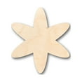 thumbnail image 1 of Unfinished Wood Asterisk Symbol - Craft - up to 46" DIY 46" / 1", 1 of 3