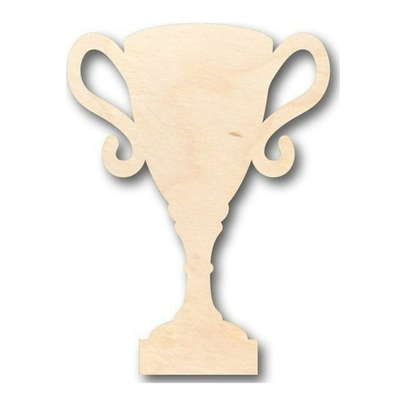 Unfinished Wood Award Trophy Shape - Sports - Craft - up to 46" DIY 20" / 1"