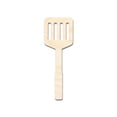 thumbnail image 1 of Unfinished Wood BBQ Slotted Turner Shape | Craft Cutout 12" / 3/4", 1 of 3