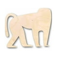 thumbnail image 1 of Unfinished Wood Baboon Silhouette - Craft- up to 46" DIY 5" / 1/8", 1 of 3