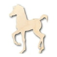 thumbnail image 1 of Unfinished Wood Baby Horse Colt Shape - Craft - up to 46" DIY 8" / 1/8", 1 of 3