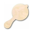 thumbnail image 1 of Unfinished Wood Baby Rattle Silhouette - Craft- up to 46" DIY 16" / 3/4", 1 of 3