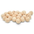 thumbnail image 1 of Unfinished Wood Ball Knobs 1 inch for Kitchen Cabinet Knobs, Drawer Knobs, Dresser Knobs and Crafts, Pack of 1000, by Woodpeckers, 1 of 7