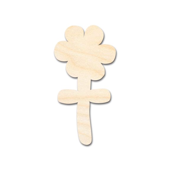 Unfinished Wood Balloon Flower Shape | DIY Craft Cutout | up to 46" DIY 3" / 1/8"