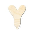 thumbnail image 1 of Unfinished Wood Balloon Letter Y Shape 24" / 1/2", 1 of 3