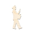 thumbnail image 1 of Unfinished Wood Band Dummer Player Shape | DIY Craft Cutout 18" / 1/2", 1 of 3