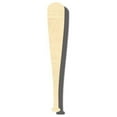 thumbnail image 1 of Unfinished Wood Baseball Bat Shape - Sports - Kids Room Decor - up to 46" DIY 3" / 1/4", 1 of 3
