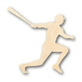 thumbnail image 1 of Unfinished Wood Baseball Player Shape - Craft - up to 46" DIY 18" / 1/4", 1 of 3