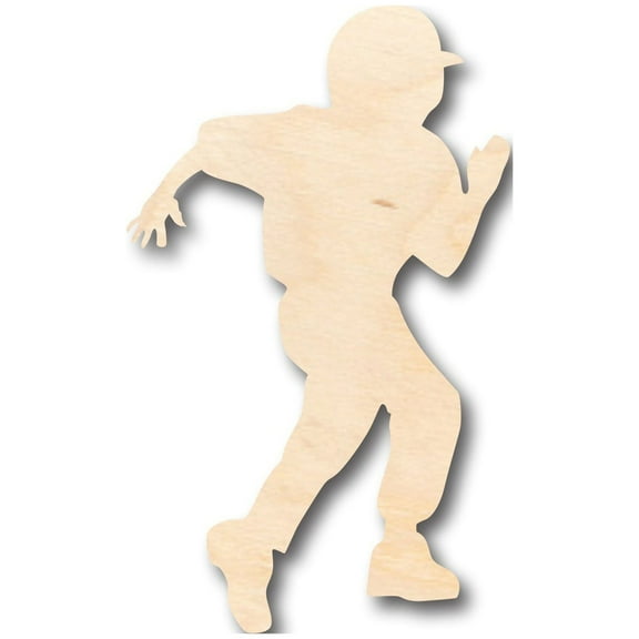 Unfinished Wood Baseball Tee Ball Shape - Craft - up to 46" DIY 4" / 1/4"