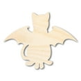 thumbnail image 1 of Unfinished Wood Bat Cat Shape 3" / 1/8", 1 of 3