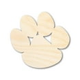 thumbnail image 1 of Unfinished Wood Bear Paw Shape - Craft - up to 46" 18" / 3/4", 1 of 4