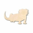 thumbnail image 1 of Unfinished Wood Bearded Dragon Silhouette - Craft- up to 46" DIY 12" / 1", 1 of 3