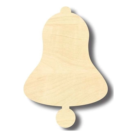 Unfinished Wood Bell Shape - Craft - up to 46" DIY 16" / 1"