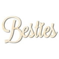 thumbnail image 1 of Unfinished Wood Besties Shape - Word Craft - up to 36" 46" / 3/4", 1 of 5