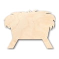 thumbnail image 1 of Unfinished Wood Bethlehem Manger Shape - Christmas - Craft - up to 46" DIY 30" / 1/2", 1 of 3