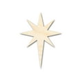 thumbnail image 1 of Unfinished Wood Bethlehem Star Shape 18" / 1", 1 of 7