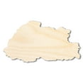 thumbnail image 1 of Unfinished Wood Bhutan Country Shape - South Asia Craft - up to 46" DIY 36" / 1/4", 1 of 4