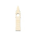 thumbnail image 1 of Unfinished Wood Big Ben Shape 14" / 1/8", 1 of 3