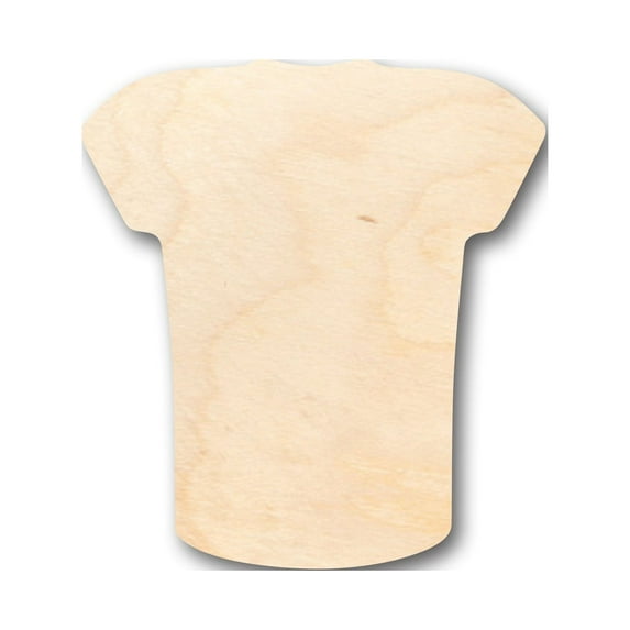 Unfinished Wood Blank Football Jersey Shape - Craft - up to 46" DIY 36" / 3/4"