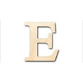 thumbnail image 1 of Unfinished Wood Bold Epsilon Shape - Craft - up to 46" DIY 46" / 3/4", 1 of 3