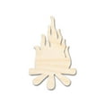 thumbnail image 1 of Unfinished Wood Bonfire Shape - Camping Craft - up to 46" DIY 30" / 1", 1 of 4