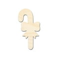 thumbnail image 1 of Unfinished Wood Bow Candy Cane Shape 46" / 1/2", 1 of 3